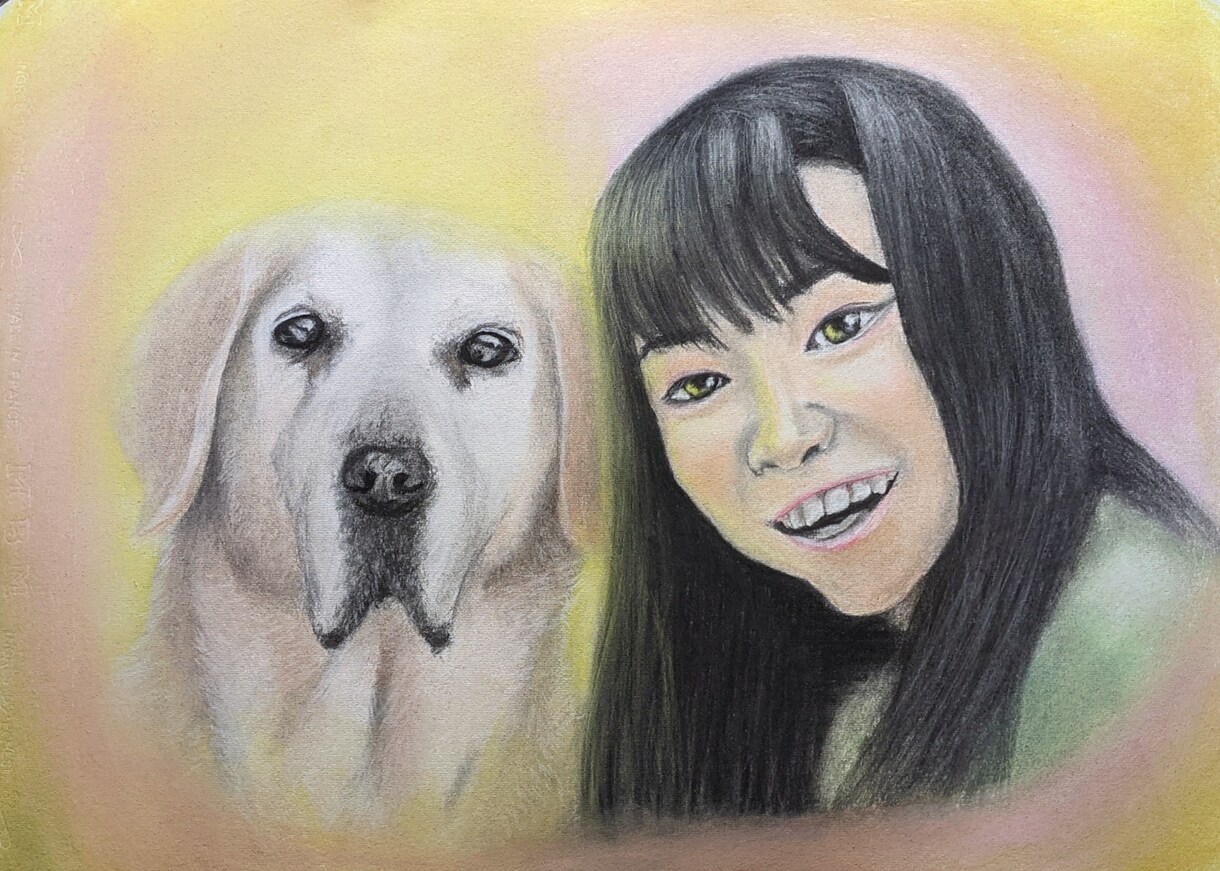 似顔絵の受注制作！ハイクオリティに描きます 実績10年の画家があなたの気持ちに寄り添い、制作いたします！ イメージ4