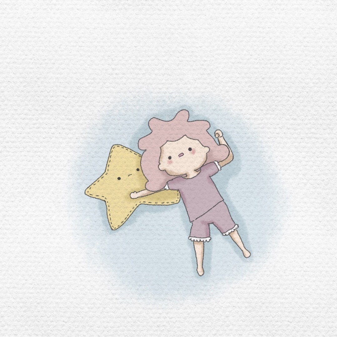 鉛筆タッチのゆるふわイラスト描きます 温もりある絵本風アイコン制作✨ イメージ3