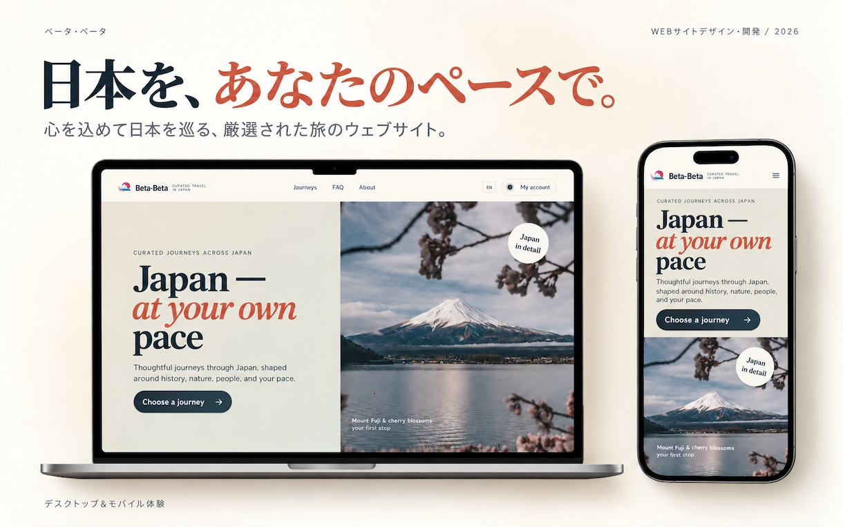 小規模事業者向けホームページを制作します 見やすく使いやすいWebサイトを丁寧に制作 イメージ2