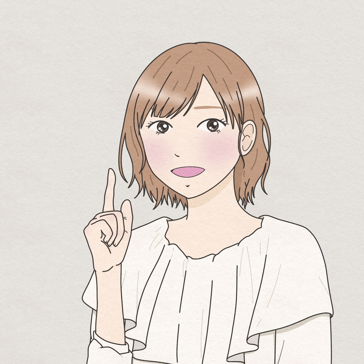 商用利用◎ゆるくてかわいい似顔絵イラストを描きます 【2名様限定価格】インスタ、XなどのSNSアイコンにおすすめ イメージ9