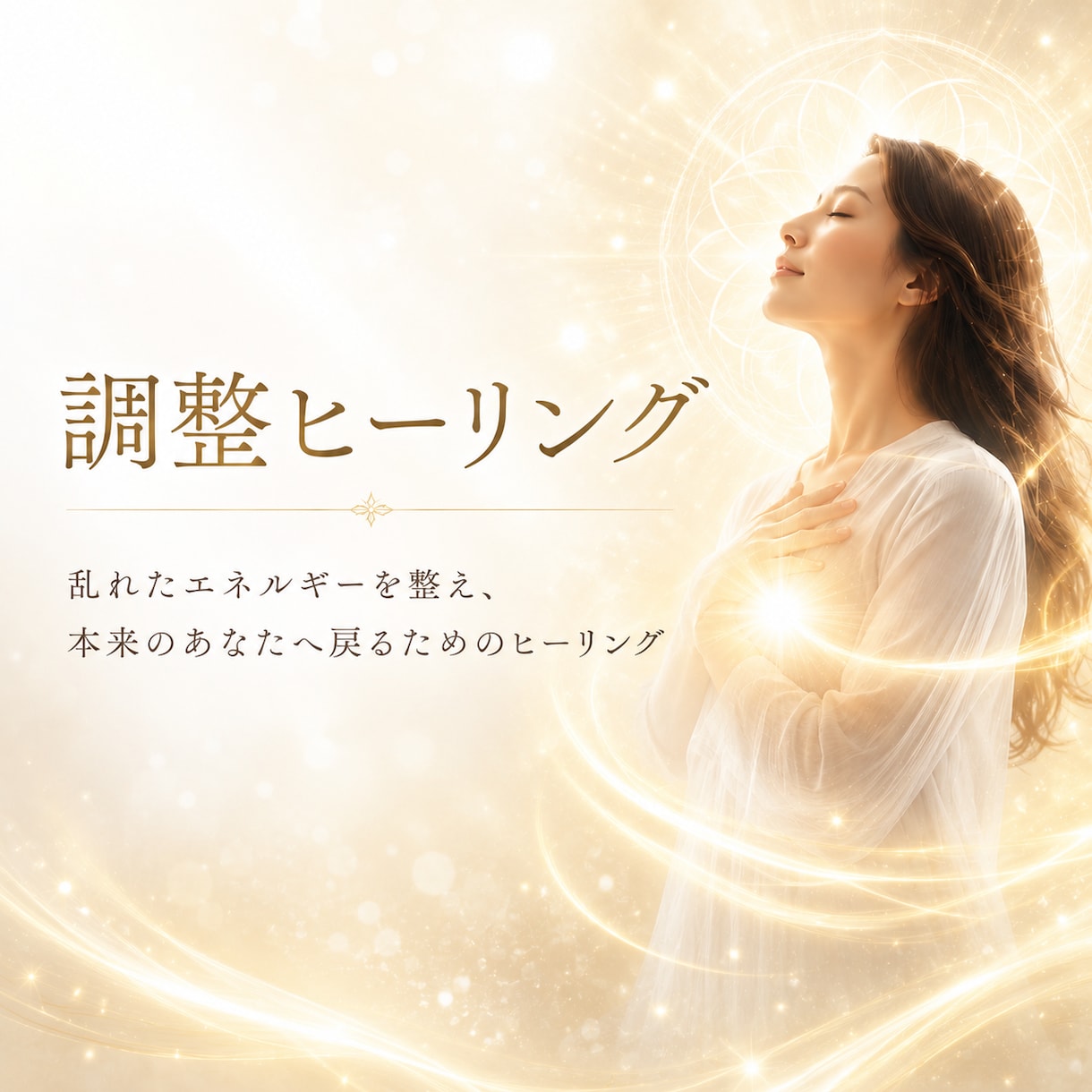 本来のあなたに戻る調整ヒーリングします 乱れたエネルギーを整えて本来のあなたへ イメージ1