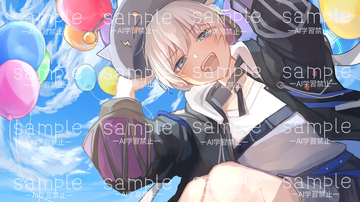重厚感ある絵柄でイラスト全般お描きします 雰囲気を大切にした絵柄や儚い絵柄が魅力です！ イメージ3