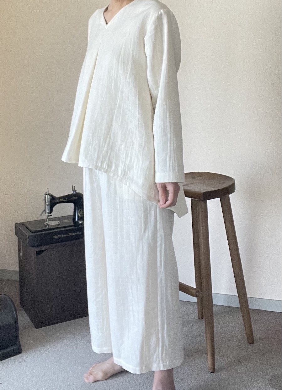お気に入りのお洋服から同じ型紙を再現します 現役の婦人服縫製プロが解体せずに手書きの型紙をお届けします イメージ2