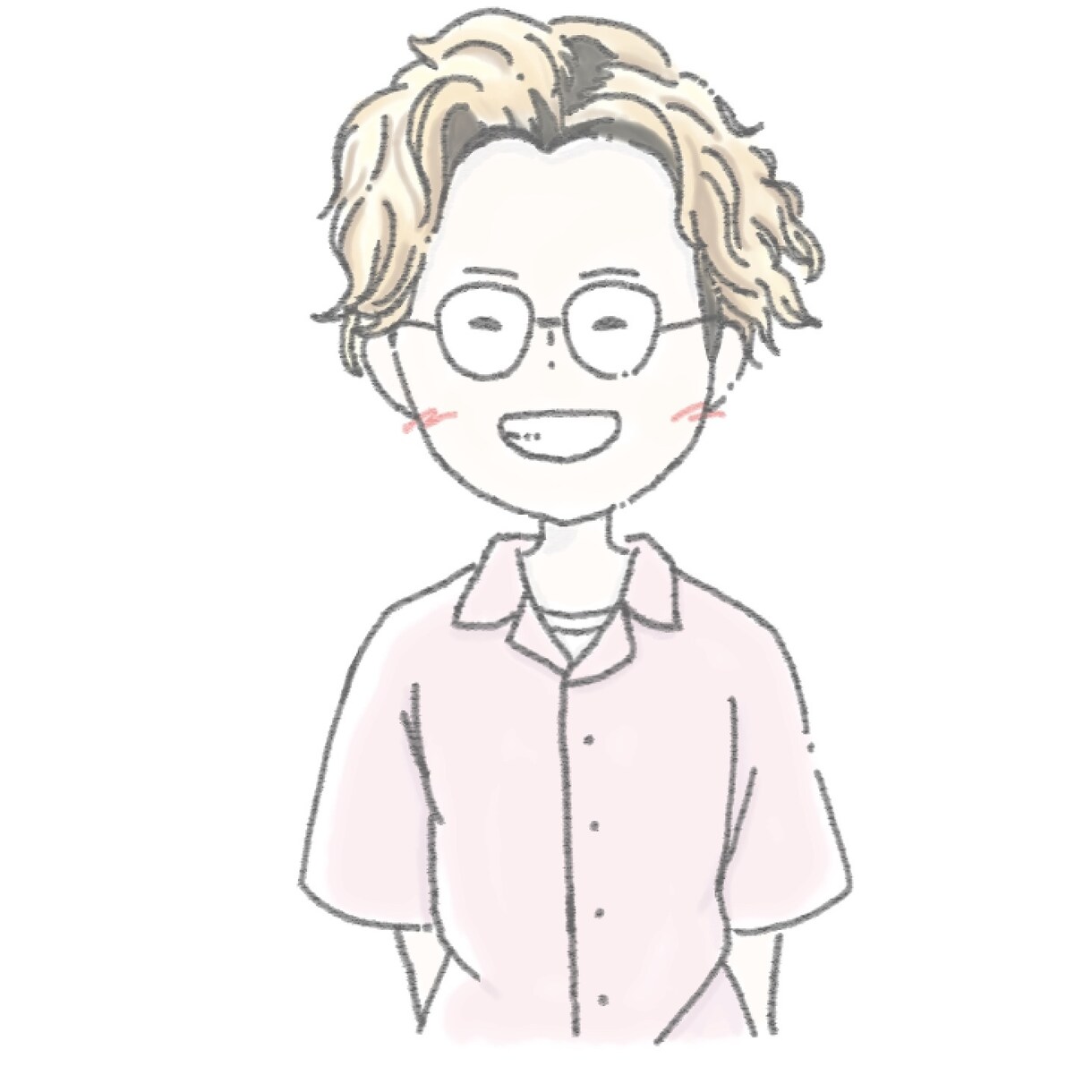 ゆるいイラストで似顔絵を描きます 3日〜7日以内に完成します。ステッカーにすることもできます！ イメージ9