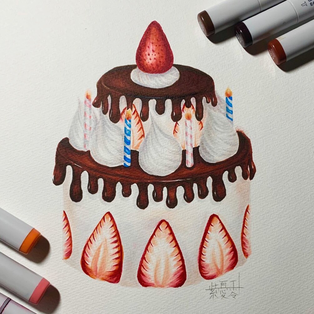 イメージパフェ、スイーツイラスト描きます 可愛くておいしいスイーツイラスト描きます！ イメージ1