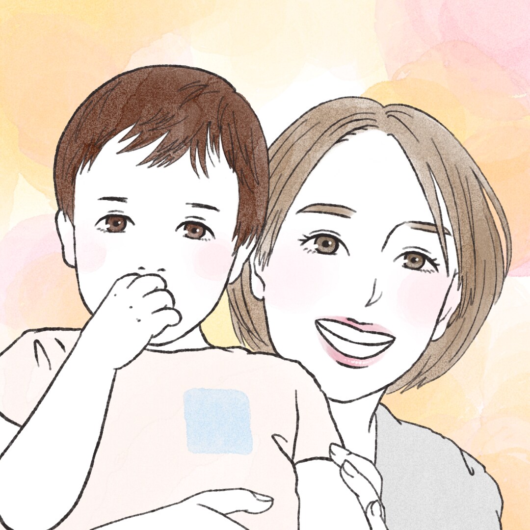 思い出の写真をおしゃれな線画イラストでお描きします 親子イラストやカップルイラストなど記念に残る1枚を イメージ2