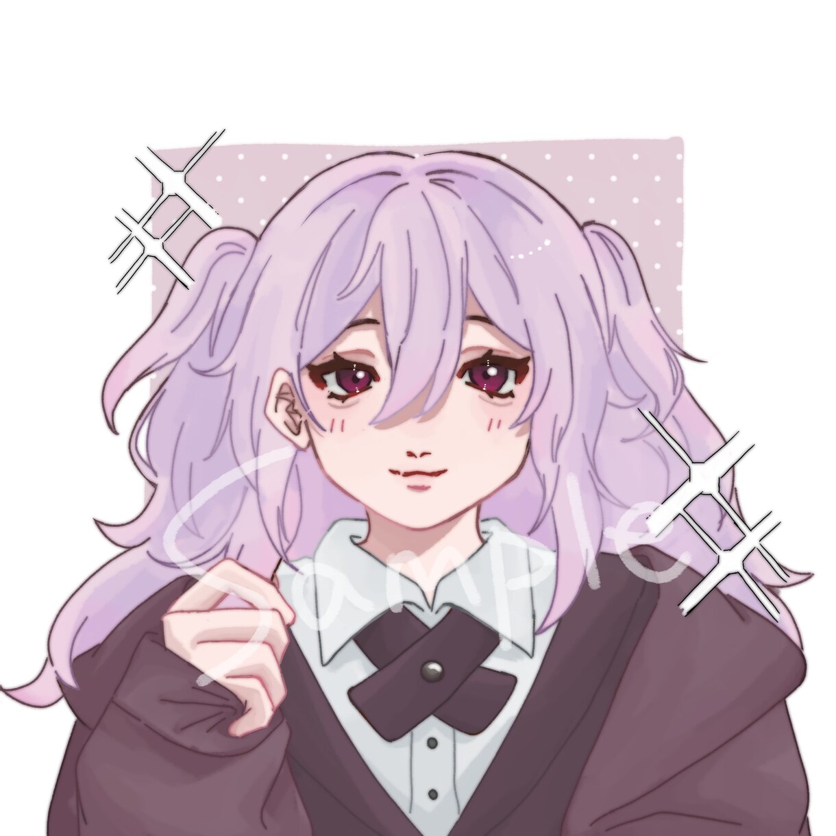 アイコンやヘッダーなどに使える絵を描きます 満足できるようなイラストを描きます！！ イメージ1