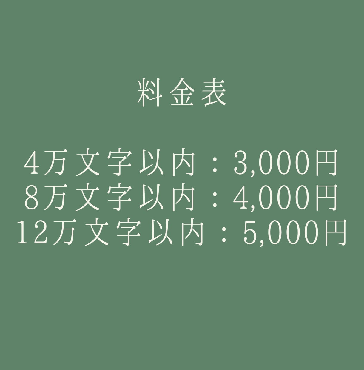 小説添削・講評｜客観的に改善点をお伝えします 文学芸術からエンターテインメントまで対応可能 イメージ2