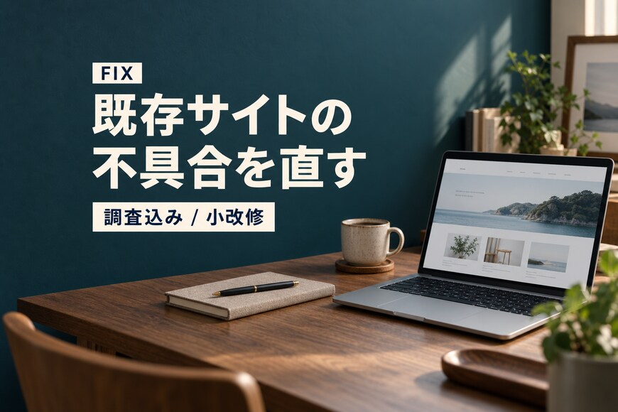 既存サイトのバグ修正・小さな機能追加をしますます 調査から修正・動作確認まで丁寧に対応 イメージ1