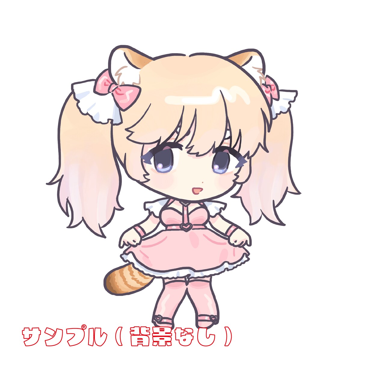 二頭身デフォルメイラストお描きします アイコン、配信、グッズなど幅広くご活用いただけます！ イメージ2