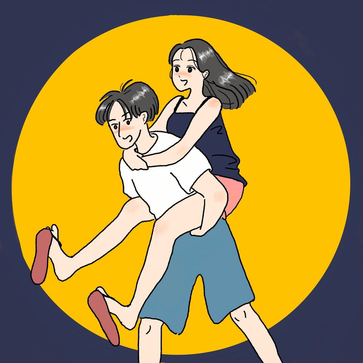 レトロ可愛い商用イラスト/似顔絵かきます アイコンにもおすすめ♪ご要望にあわせて丁寧に描きあげます！ イメージ6