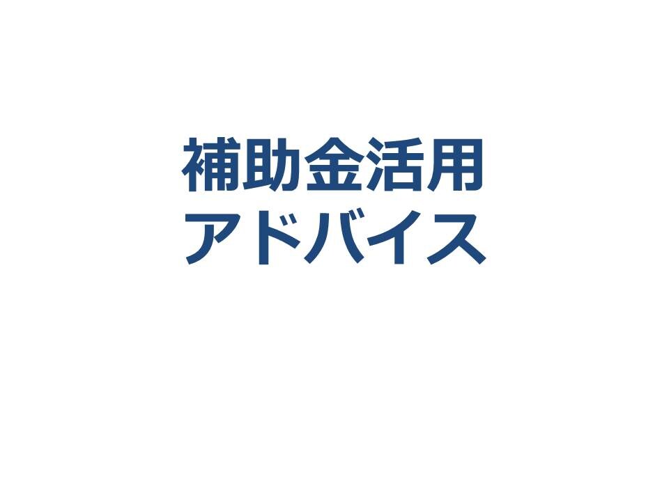 《補助金活用アドバイス》　返済の必要がない資金調達を実現しませんか。 イメージ1