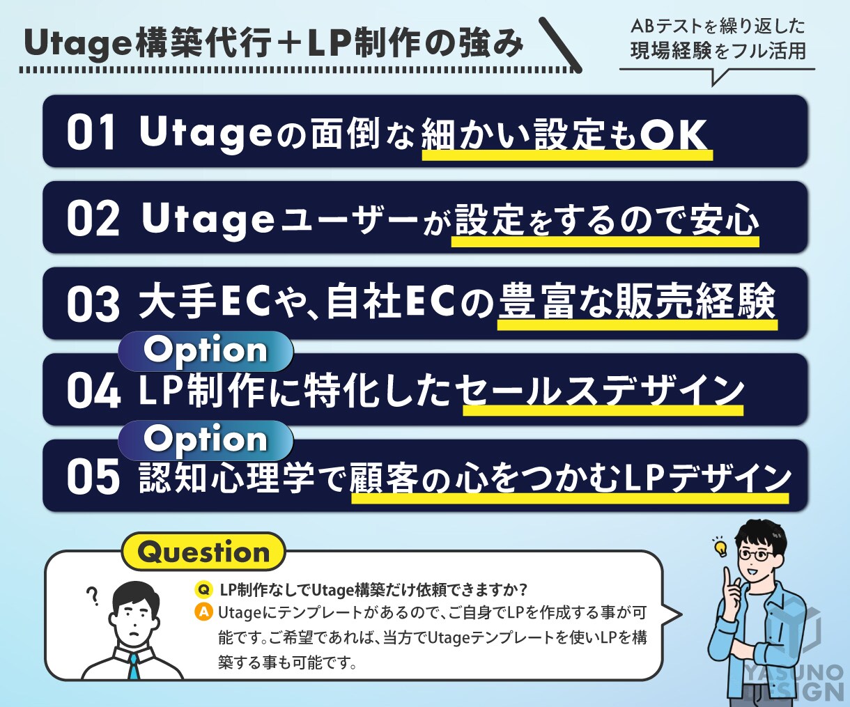 UTAGE構築代行【原稿作成OK】LPも制作します EC歴15年マーケターが UTAGE を構築します。 イメージ8