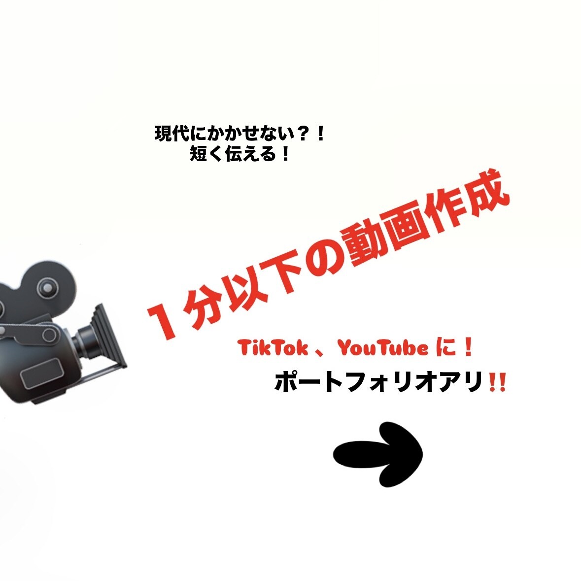 約１分(1分未満可)に動画をまとめます 長ったるい動画をたった１分に圧縮？！そしてわかりやすい！ イメージ1