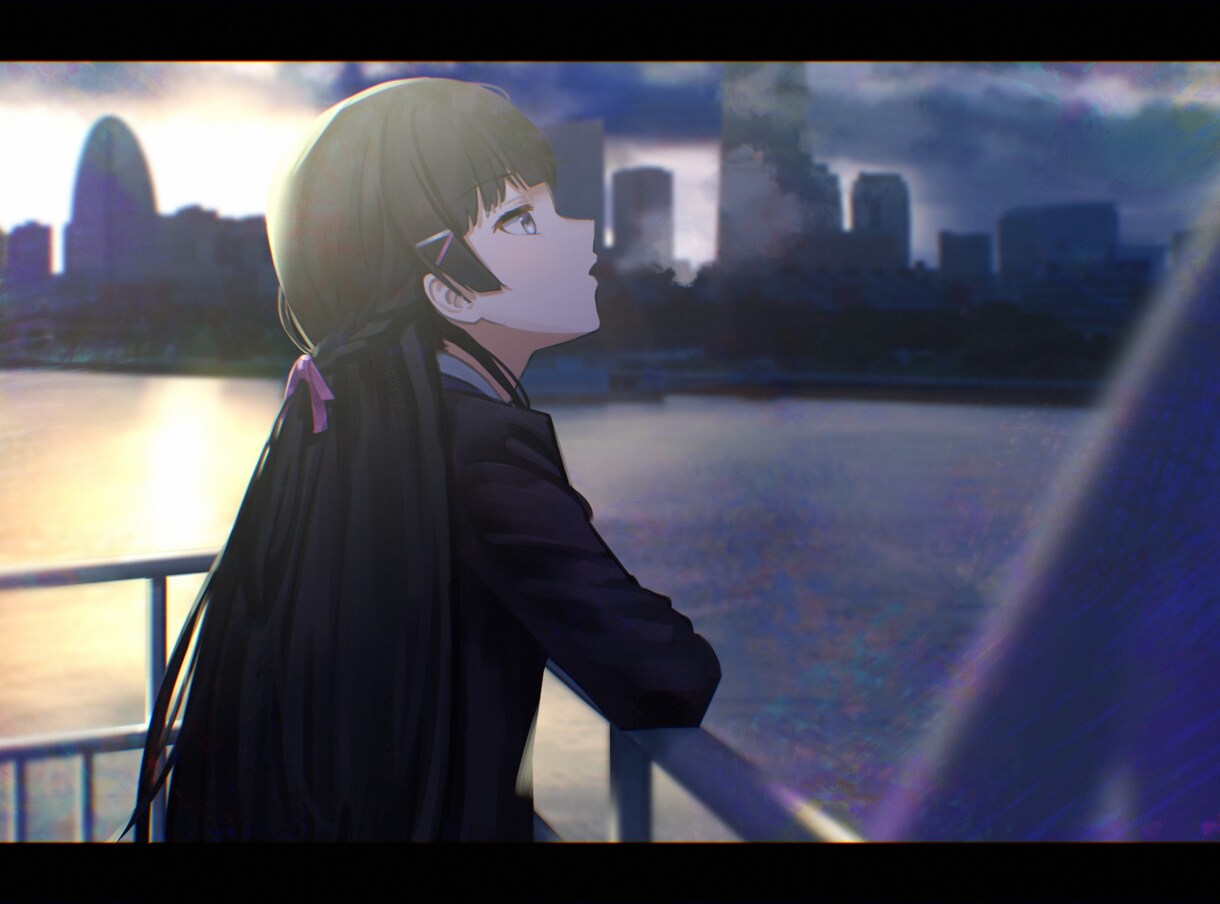 空気感を感じるエモいイラストを描きます エモさを大事に、丁寧に仕上げます。 イメージ5