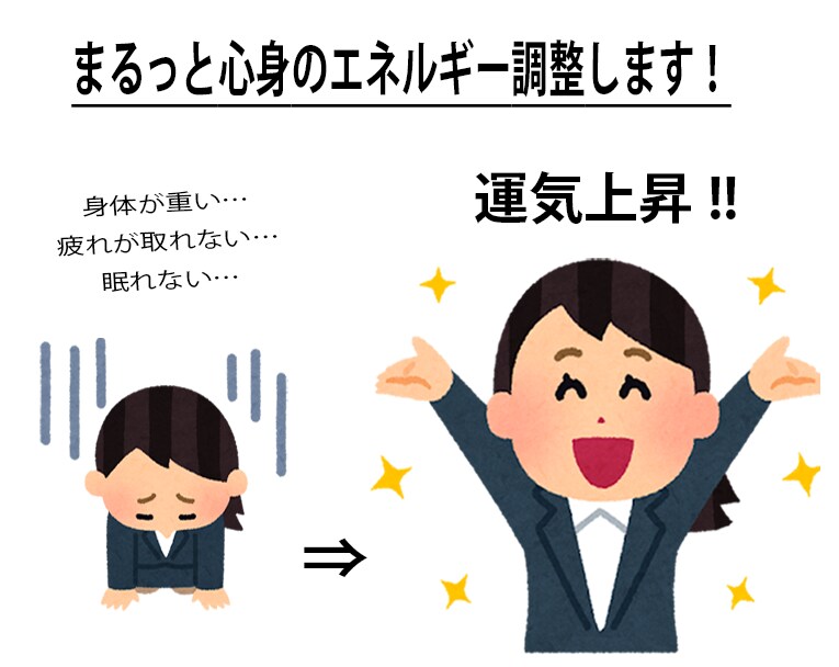 全身の心身のエネルギー調整！幸せ体質へと導きます 乱れたエネルギーの浄化・修復をすることで、心身ともにクリアに イメージ1