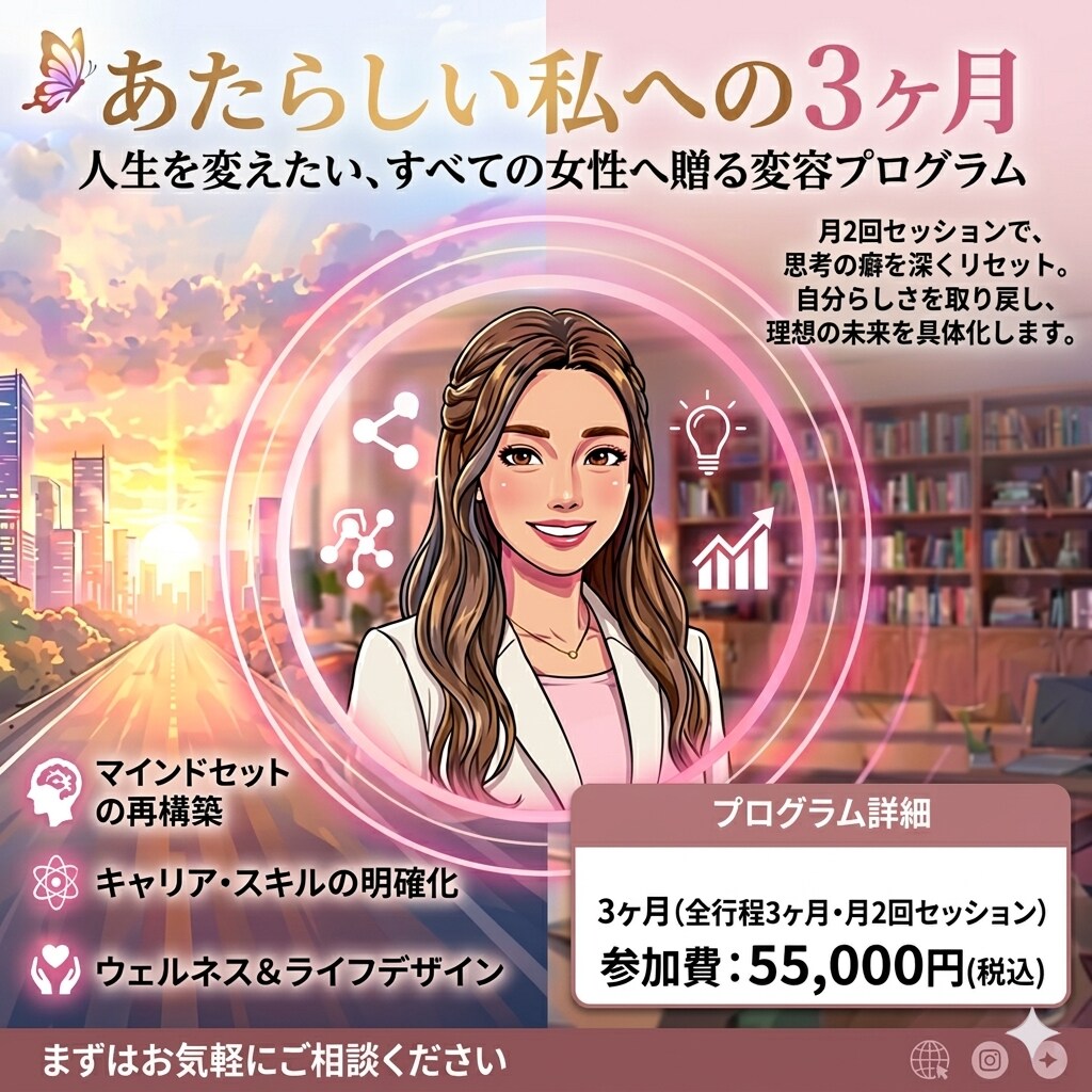 内側と外側から最高のライフスタイルをお創りします 『今の自分が一番好き』と言える人生へ。 イメージ1