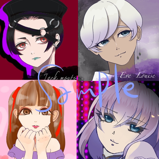 アナログorデジタル。お好みのテイストで作成します この絵柄いいね！と思っていただいた方よろしければ… イメージ1
