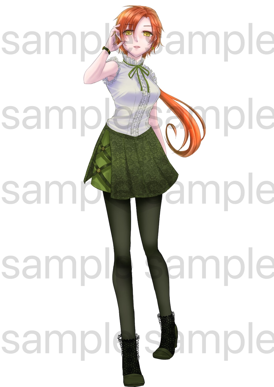 全身図のバージョンでございます TRGGや広告のキャラの立ち絵など！ イメージ5