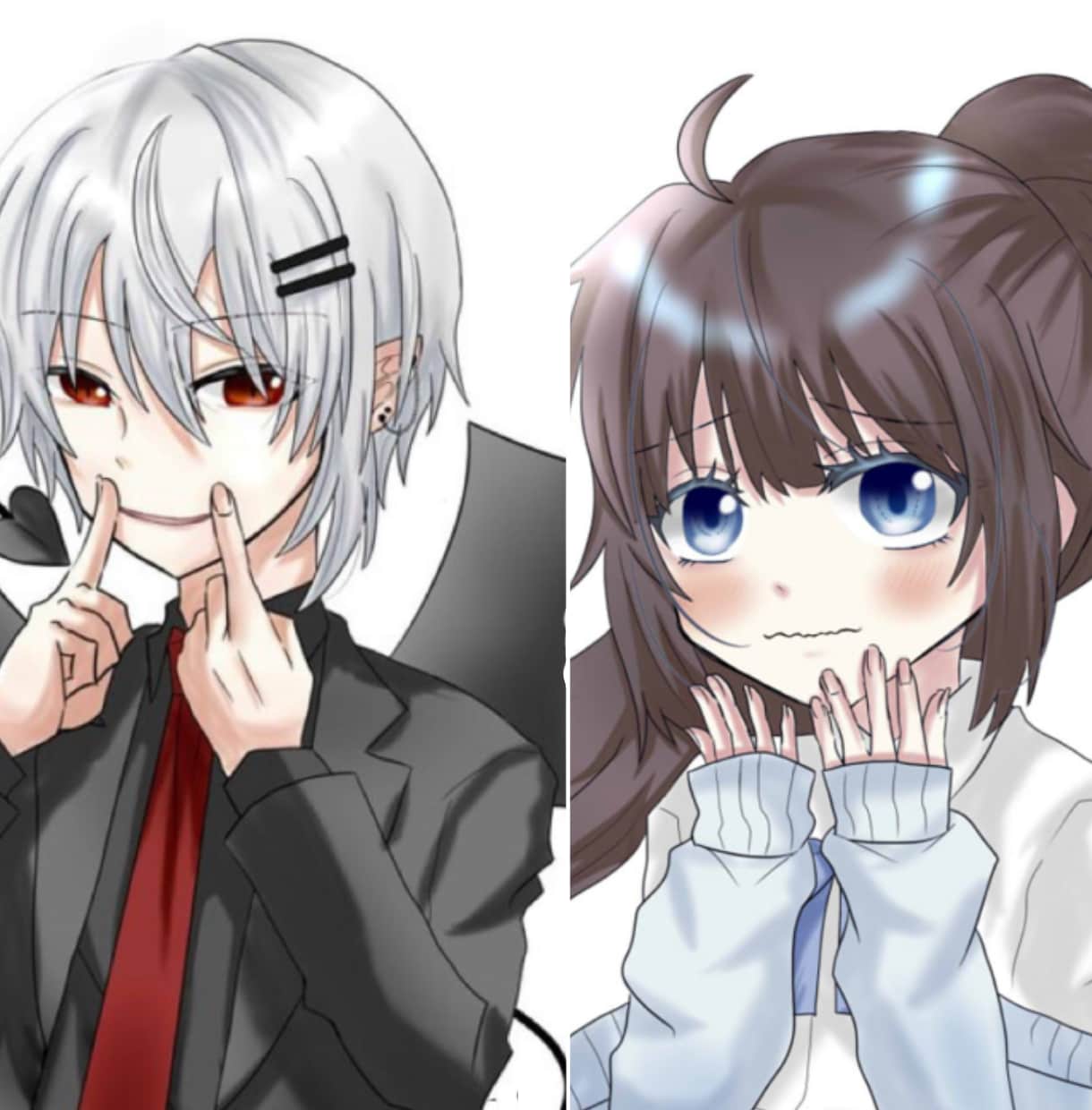 最低価格1000円！SNSアイコン制作致します かっこいいかわいい男の子女の子描きます！ イメージ1