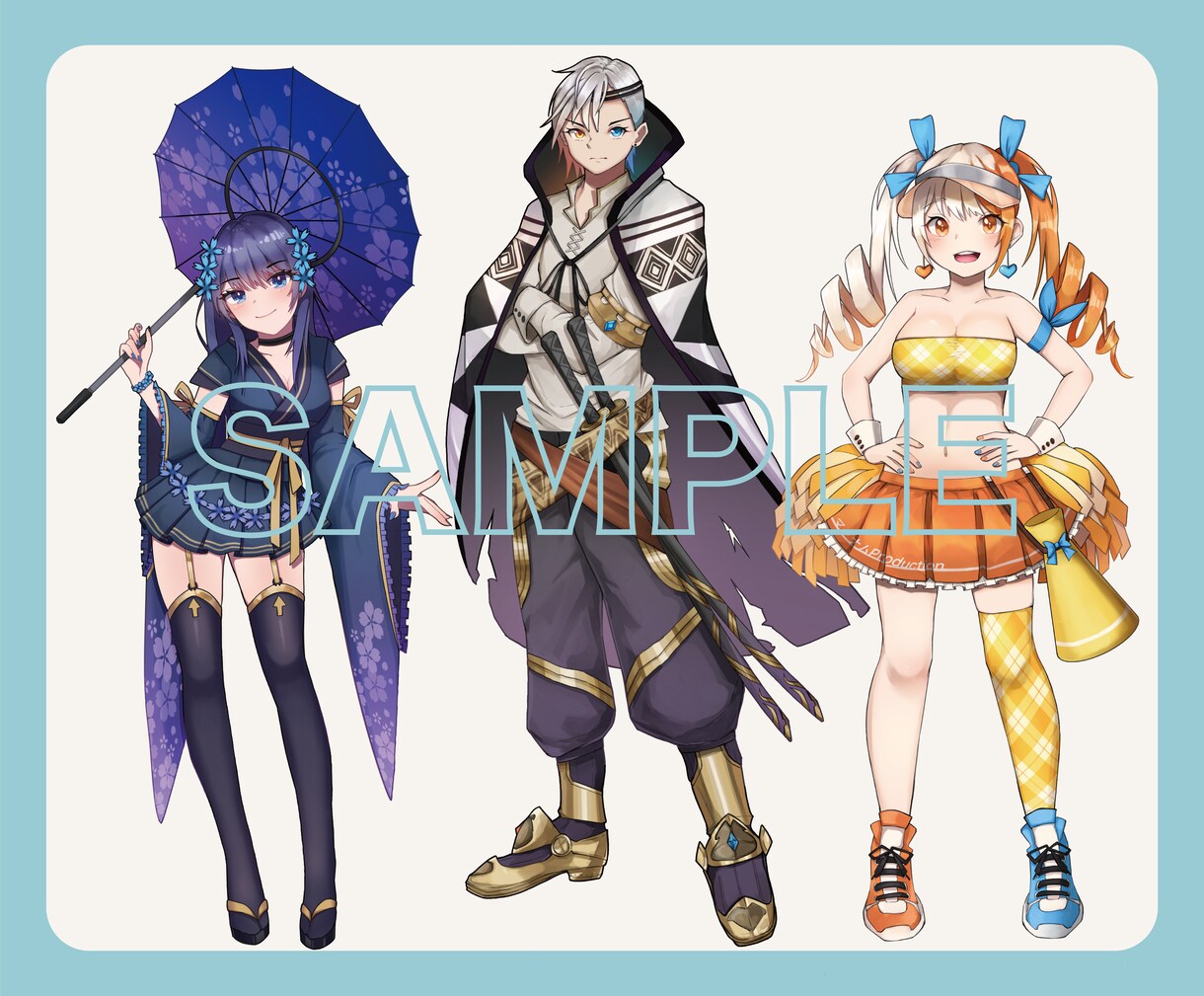 イラスト描きます キャラクターデザインも承ります！ イメージ2