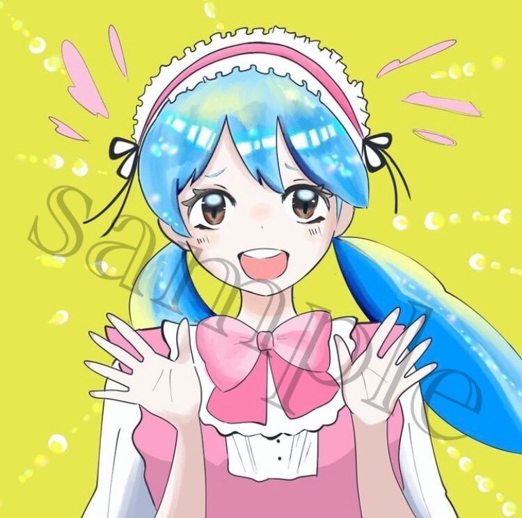 バチッと目を引く！ポップで可愛いイラスト描きます SNSアイコンやヘッダーにどうぞ！ イメージ4