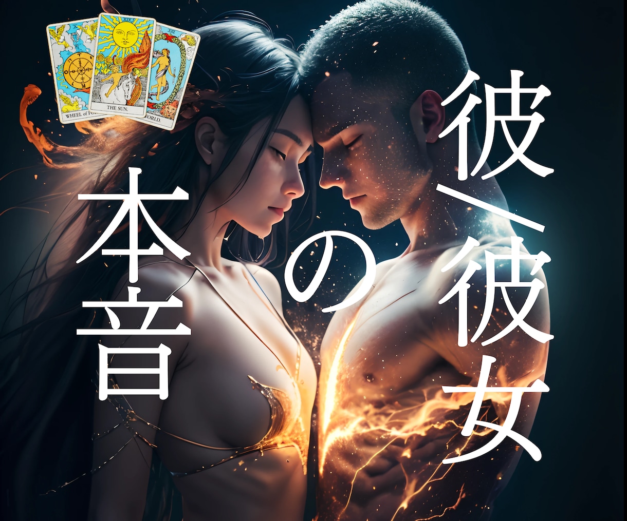 彼/彼女の本音✿恋多き雪乃の恋愛タロットで占います あの人の本心は?私/俺のことどう思ってる?失敗したくない! イメージ1