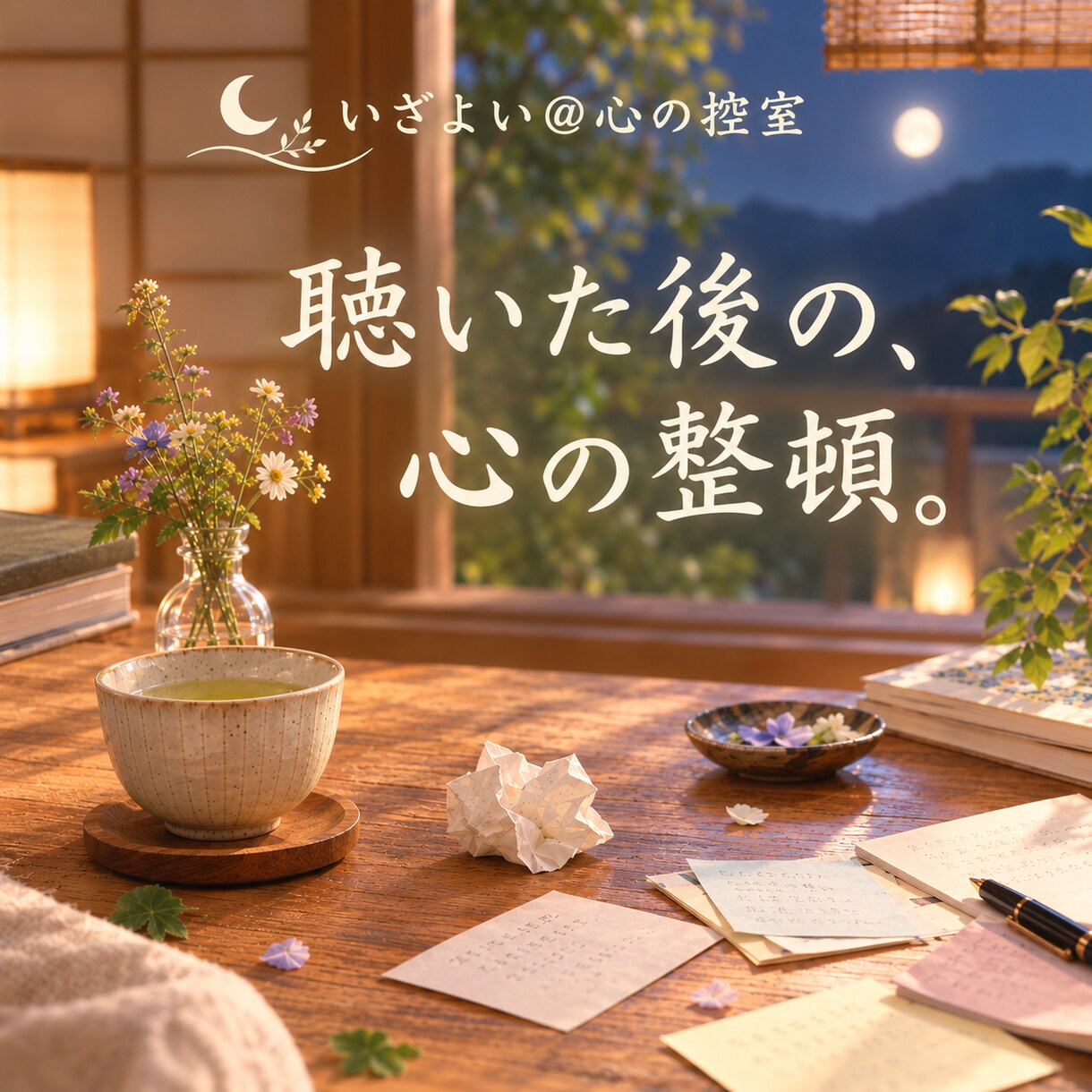 誰かと接した後の『心の整頓』を丁寧にお手伝いします 〇 優しいあなたが心を緩める場所は有りますか？〇 イメージ1