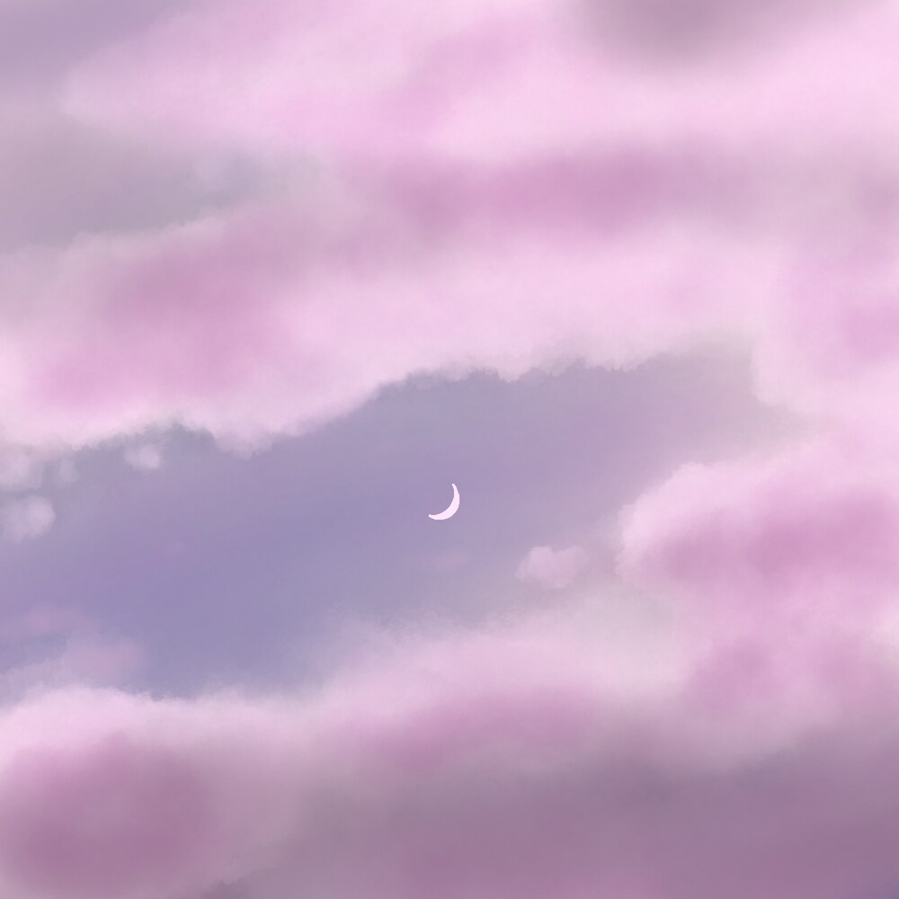 あなただけの水彩風の空のイラストを作成します お好きな色味やイメージから空を描きます イメージ3