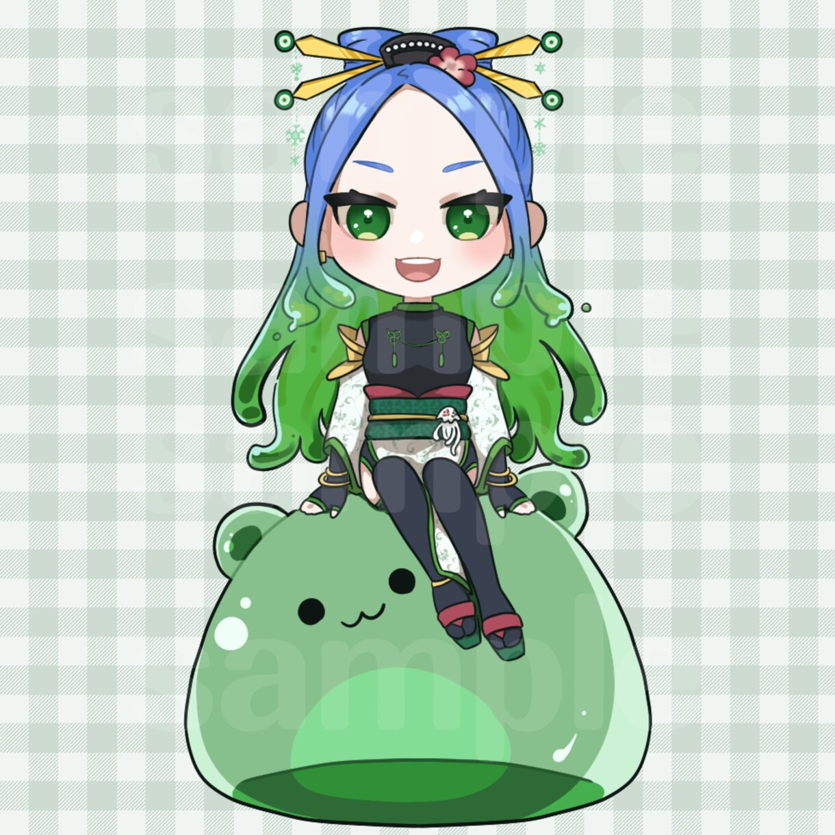 VTuber、配信者向け!! SDキャラ描きます シンプルで見応えあるSDイラスト!グッズやサムネ、アイコンに イメージ6