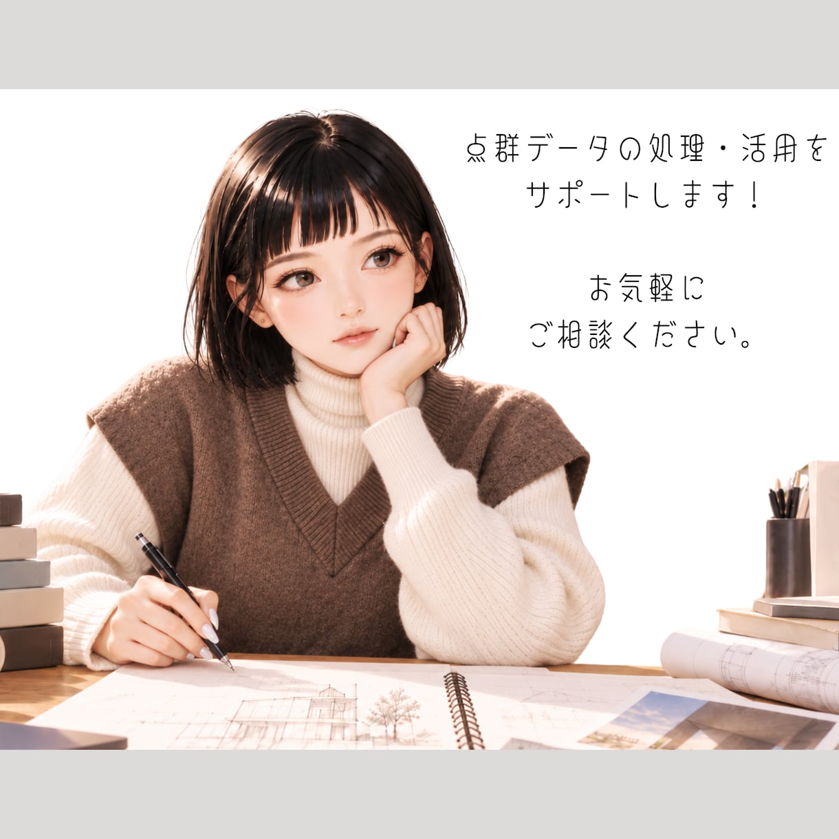 点群データの処理・活用をサポートします SCENE/InfiPointsの実務経験を活かしてご対応 イメージ1