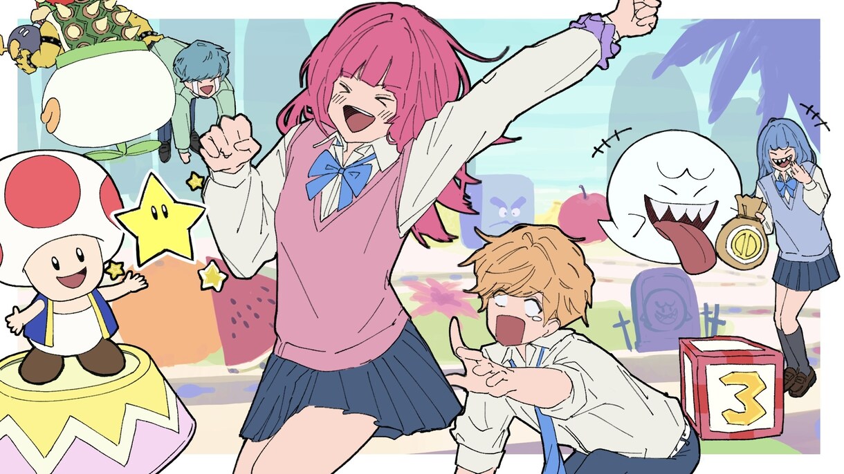 最短1日でサムネイルイラストの作成をします 文字入力なしのYouTubeサムネイルイラストの作成をします イメージ2