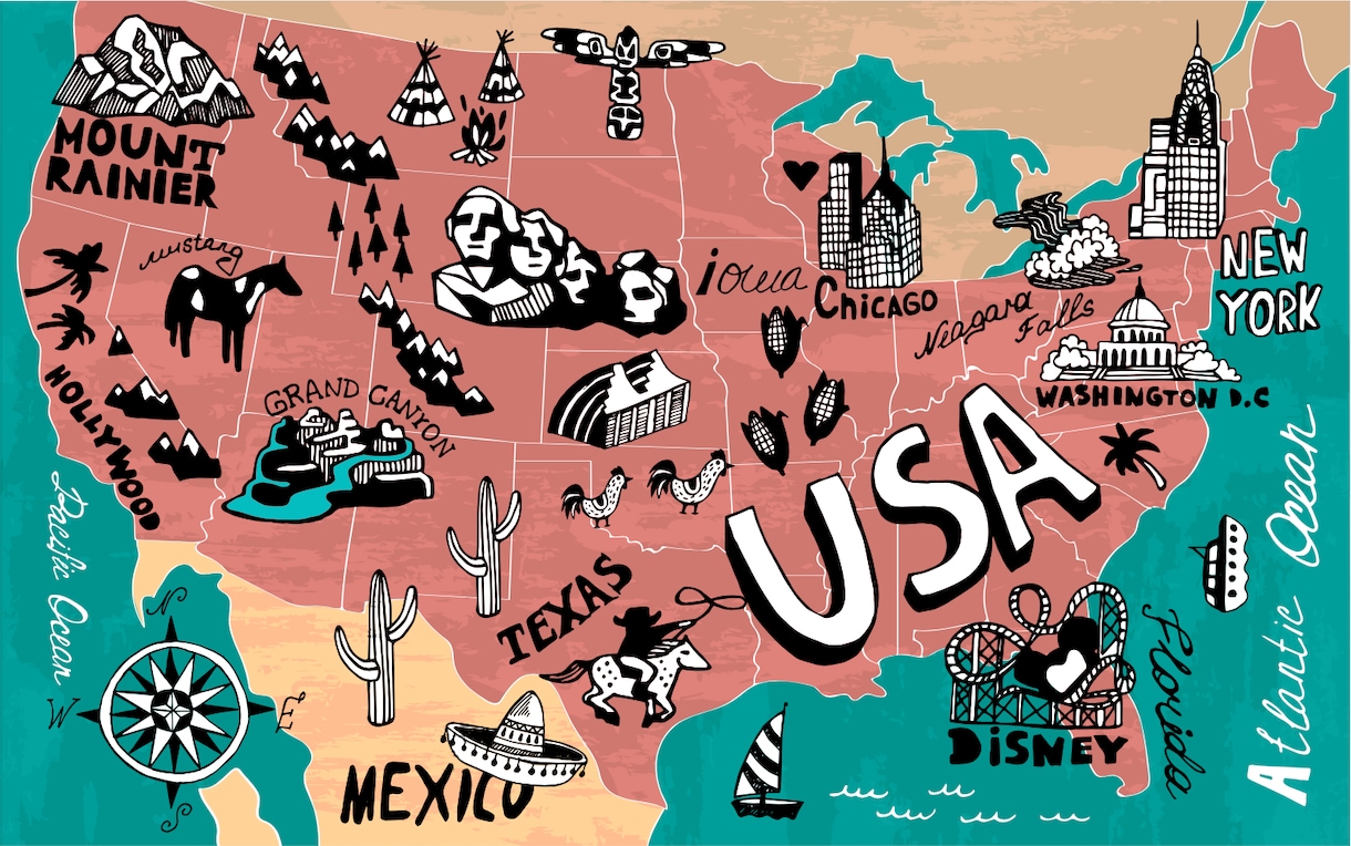 英語xアメリカ文化xライフスタイル関連案件承ります トレンド情報収集、旅行プランニング、米国文化の説明・紹介など イメージ1