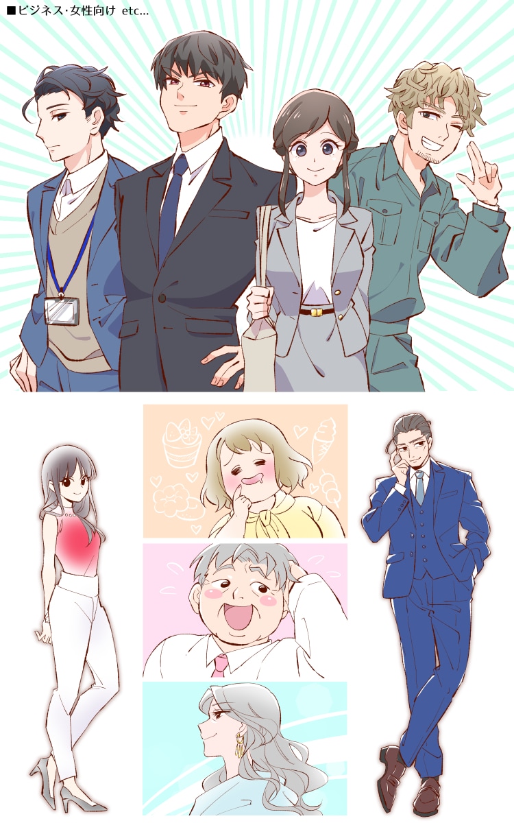 広告・記念・youtube等の漫画描きます 大人女子やビジネス、児童向けや魔法少女まで★ イメージ6