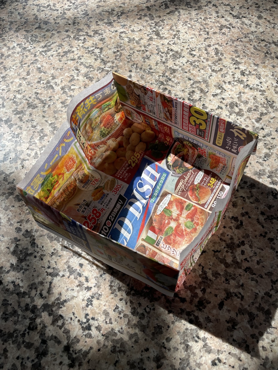 紙箱折ります 便利な広告箱を手折で作成します。 イメージ2
