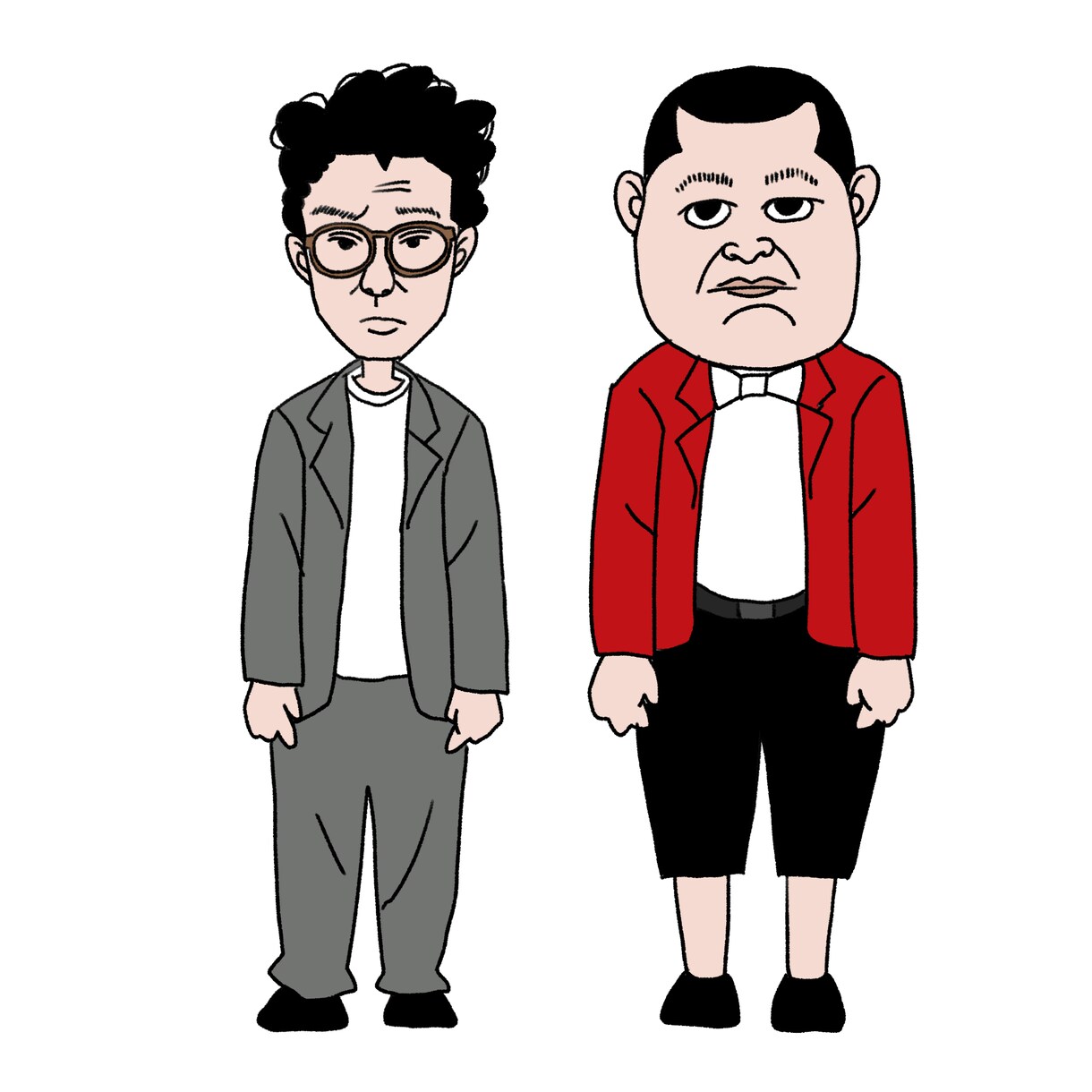 シュールで味のある似顔絵、描きます 【クセ強め】だけどクセになる！？ イメージ3