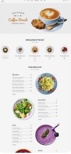 オシャレで売れるカフェのLP作成します カフェ事業者必見。お客様満足度100%を目指してます。 イメージ4