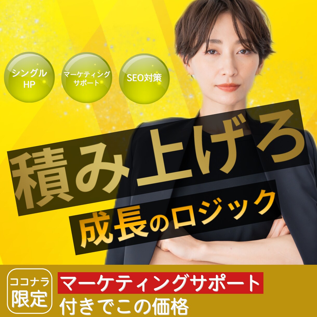 マーケティングのアドバイス付き！HPを制作します 作っただけでは意味がない!? HP育成の極意 イメージ1