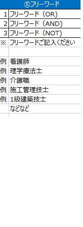 ハローワーク求人情報キーワード全件データ化します 給与、賞与、休日数など近隣相場を一気に確認！ イメージ7