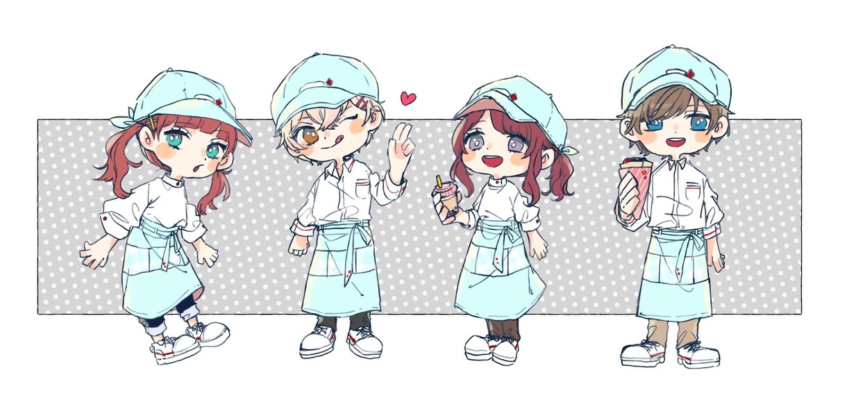 アイコン用イラストなどなんでも描きます 可愛いから格好良いまで！表情豊かに描くことが得意です！！ イメージ4