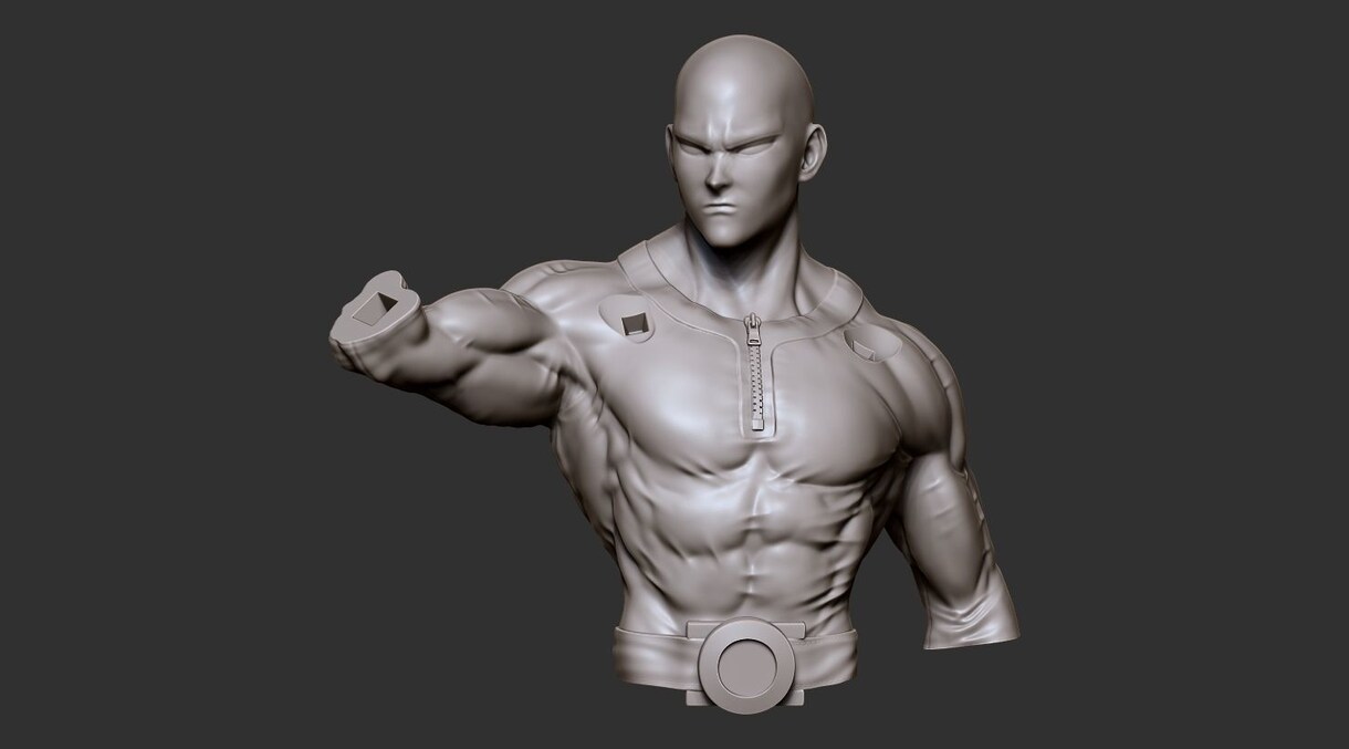 Saitama 3Dプリンタ向けSTLます Saitama 3Dプリンタ向けSTL イメージ8