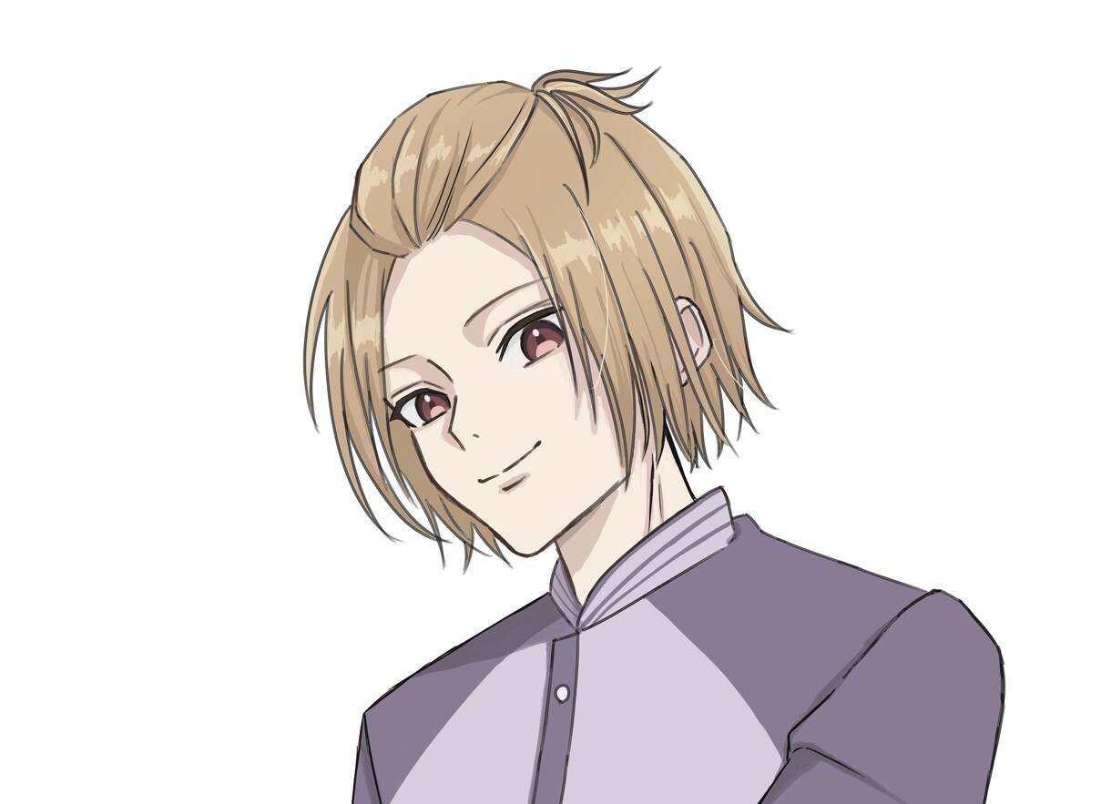 あなただけのオリジナルアイコン描きます アニメの画風で素敵なアイコンを作成します イメージ2