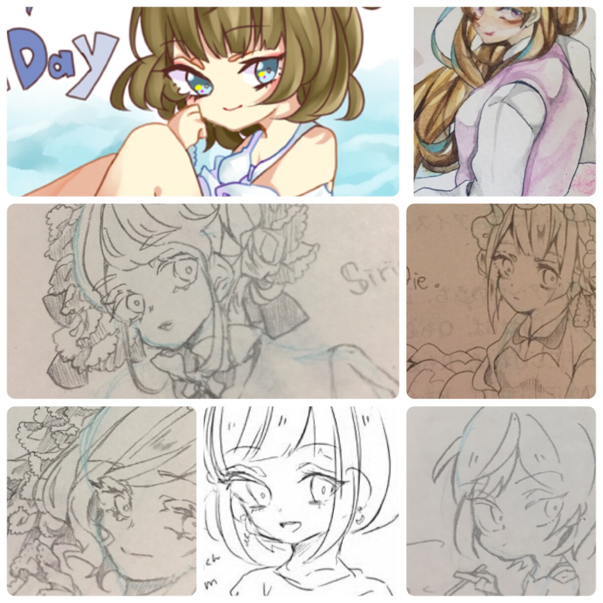 好きなイラストをお描きします SNSアイコンや、私的なイラスト使用などに イメージ3