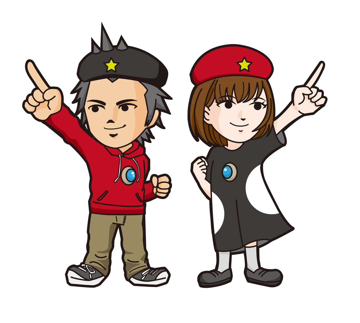 商用OK★Aiデータ納品可★キャライラスト描きます Live2D用パーツも可！キャラクター制作おまかせ下さい。 イメージ4