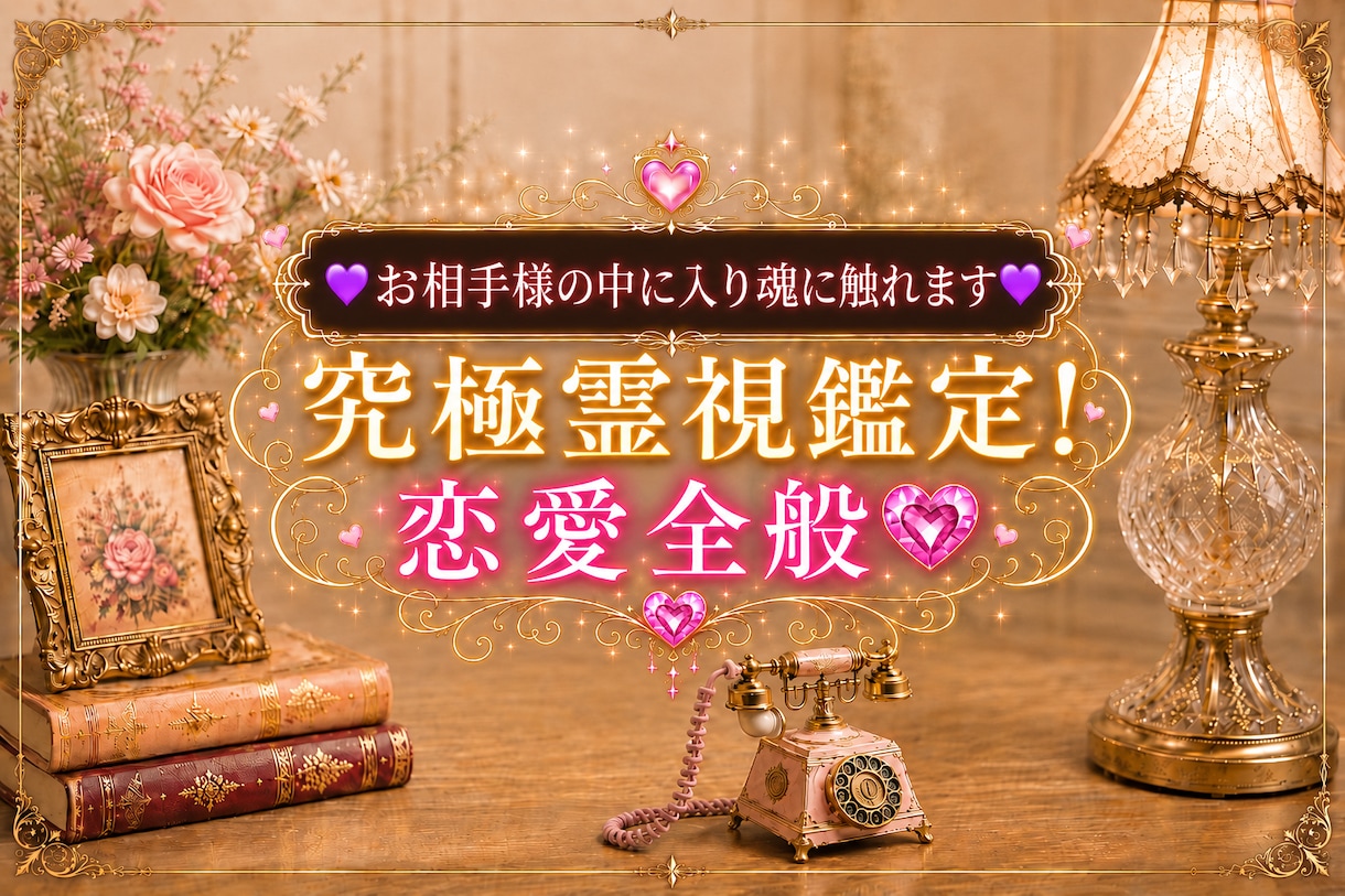 お二人の未来を詳しく究極の霊視します お二人の未来を神前にて究極霊視で深く視て詳しくお伝えします イメージ1