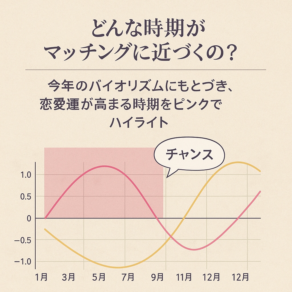 恋愛バイオリズム年間鑑定します 恋の流れが一目でわかる 恋愛バイオリズム年間鑑定書 イメージ5