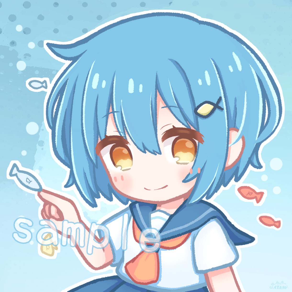 ほんわかしたアイコンイラストお描きします 落書き風のイラストがお好きな方に イメージ2