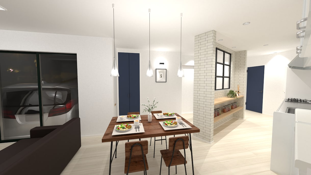 住宅のプラン検討中の方！完成イメージを３D化します 超美麗パース！CAD図面がなくても写真、PDFでも可能です！ イメージ4