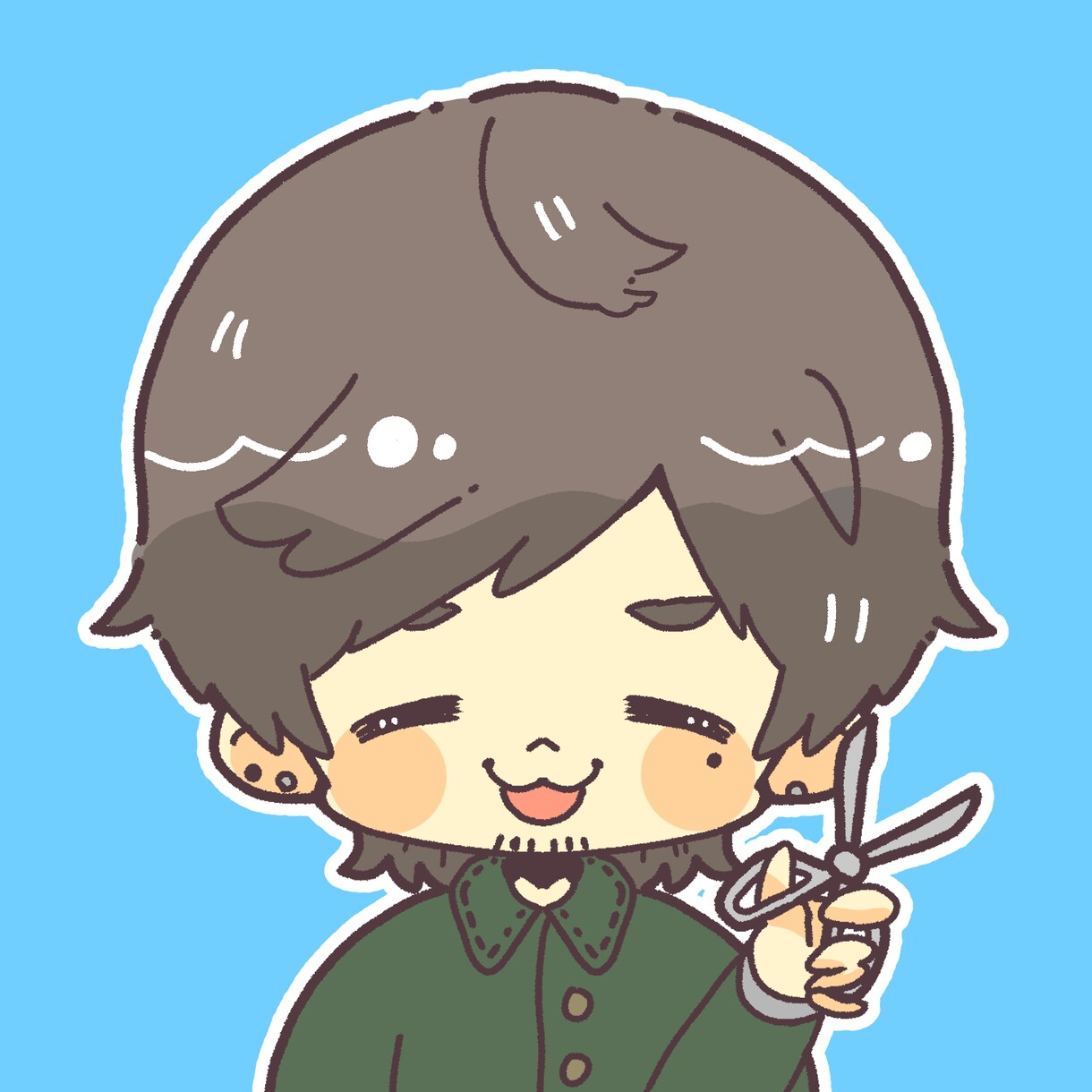 ブロガーさんにオススメ！ゆるかわな似顔絵を描きます あなただけのかわいいアイコンはSNSでも大活躍☺︎ イメージ4