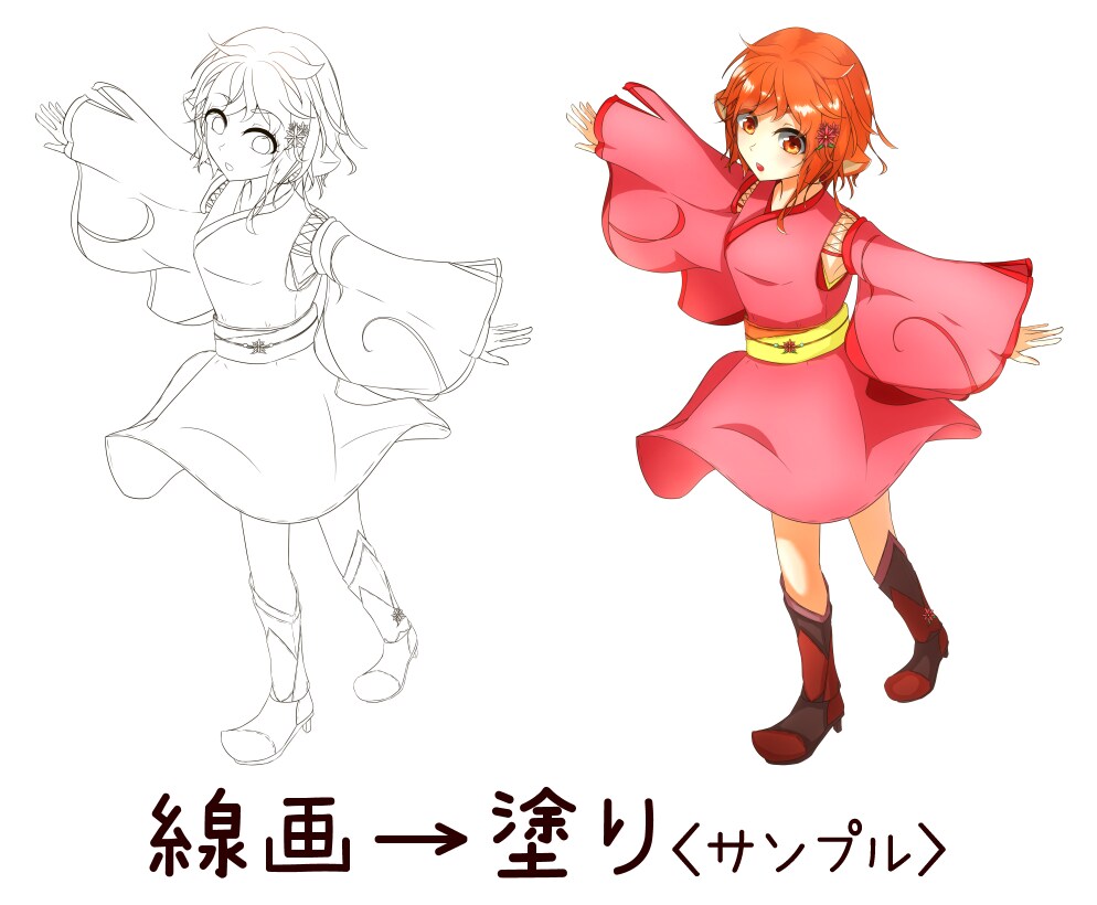 あなただけのイラスト描かせていただきます SNSアイコン用、動画用、様々対応します(*'ω'*) イメージ3